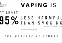 Le PHE met à jour son rapport de 2015 sur le vapotage Rapport PHE sur la vape