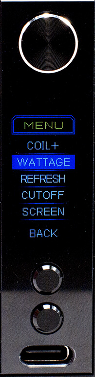 Kit Coolfire Z60 - Menu Wattage