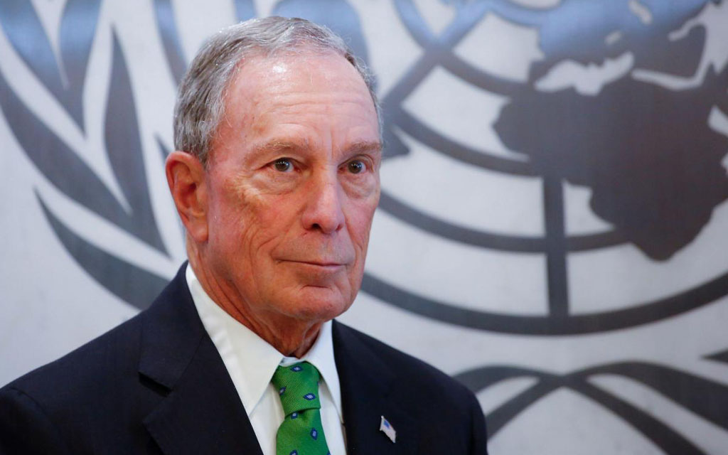 Michael Bloomberg, milliardaire président de Bloomberg Philanth