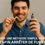 La vape une méthode simple, prouvée: Enfin arrêter de fumer